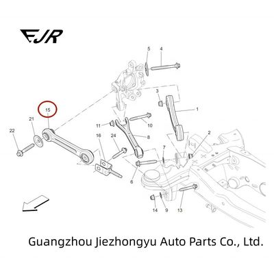 670006273 670035978 Suspension System Rear Control Arm for Maserati Quattroporte